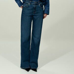 H&M Ultra High Rise Wide Jeans